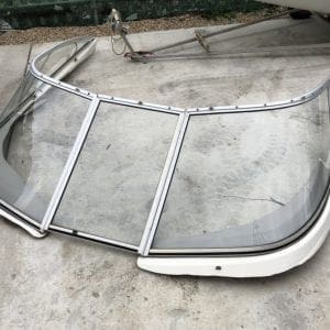 wraparound windscreen - complete