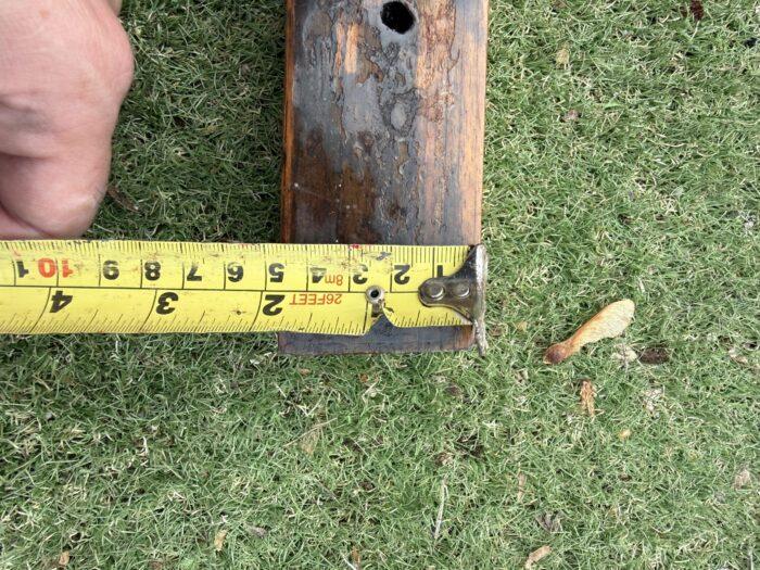 Wooden Yacht Tiller Stock Only - Image 4