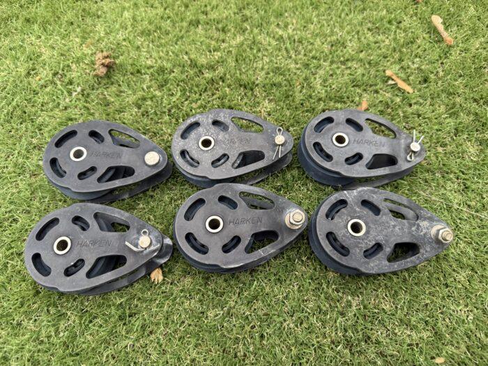 Bundle of 6 Harken 55mm Blocks