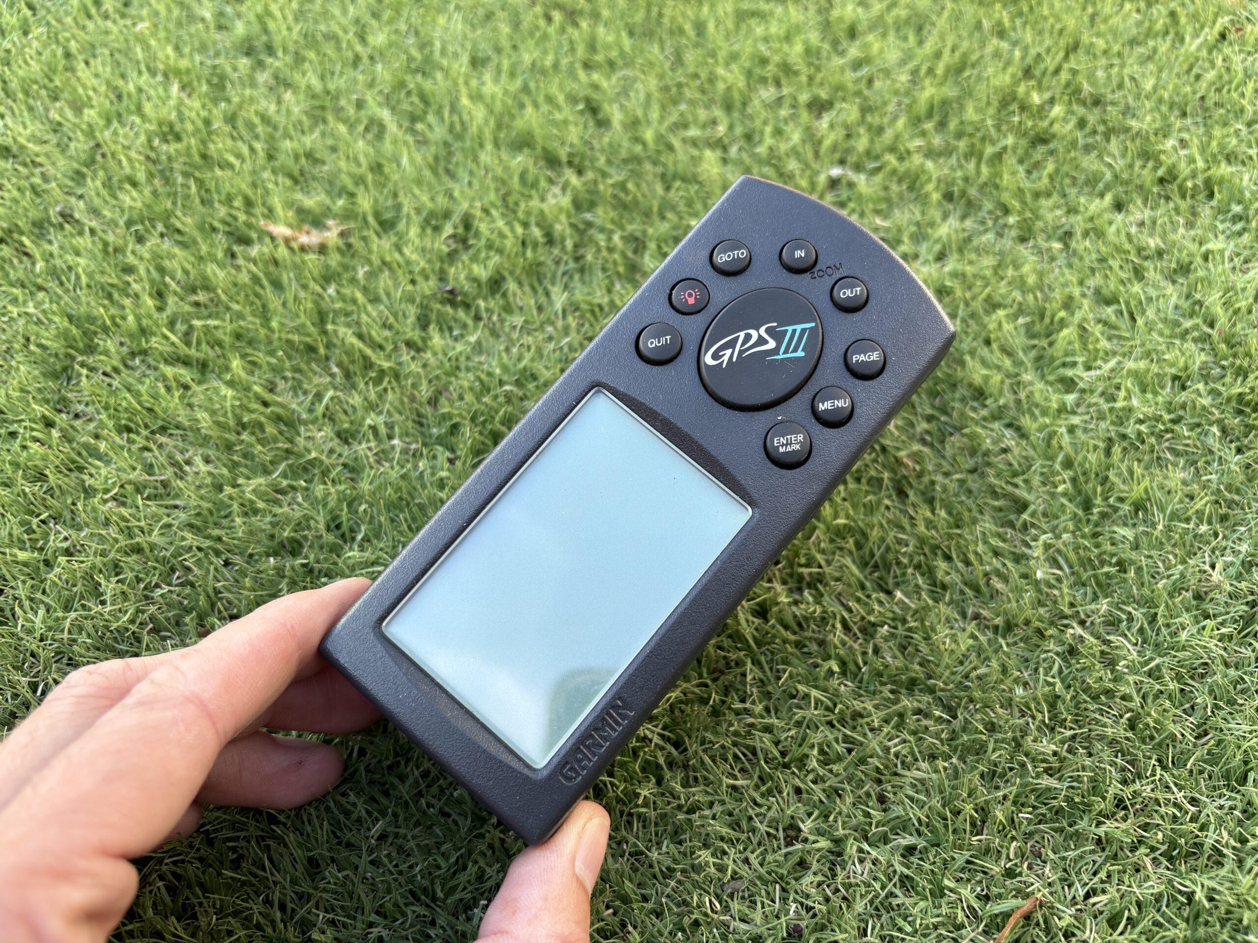 Garmin GPS III Display