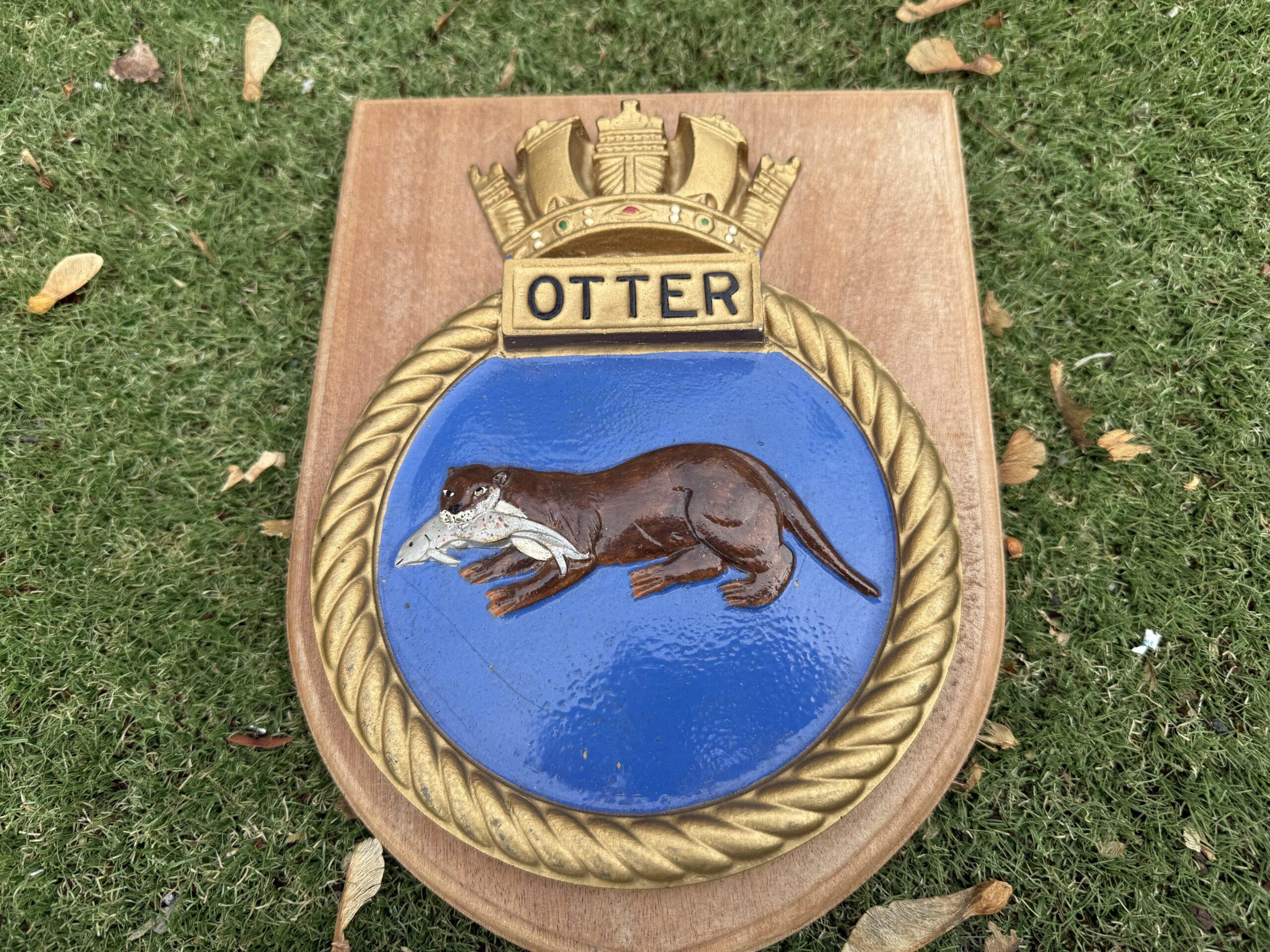 HMS Otter Submarine Plaque