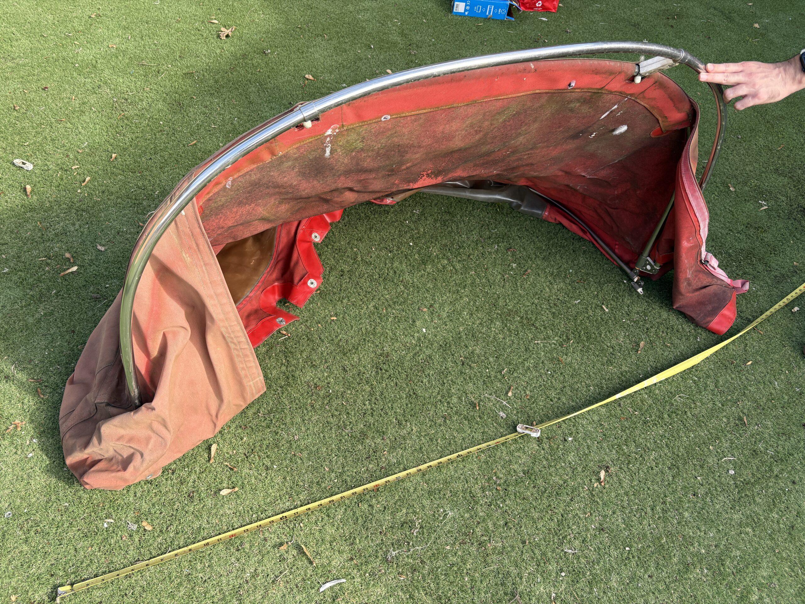 Sprayhood Frame from Kingfisher 26