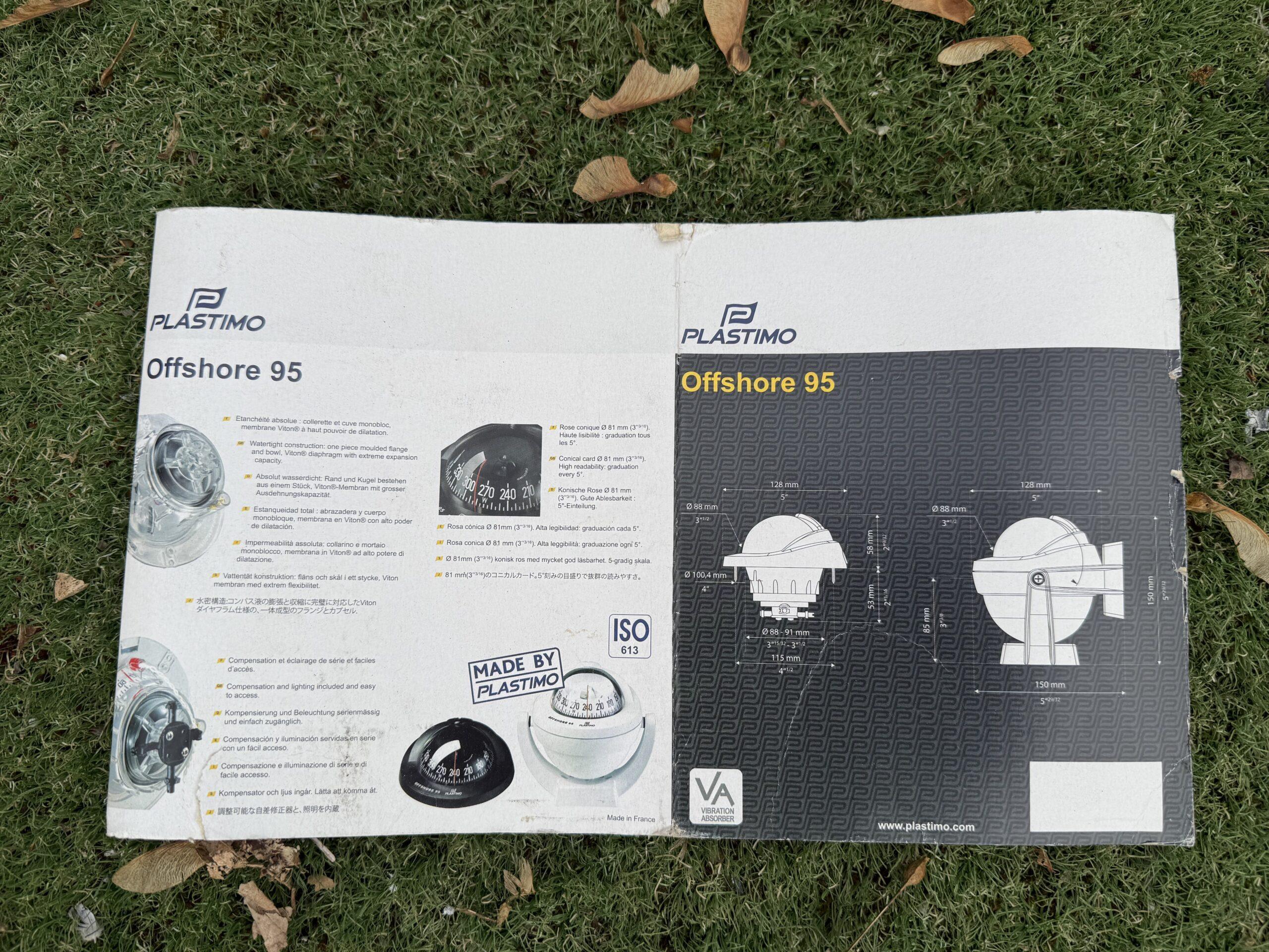 Plastimo Offshore 95 Compass - Image 3
