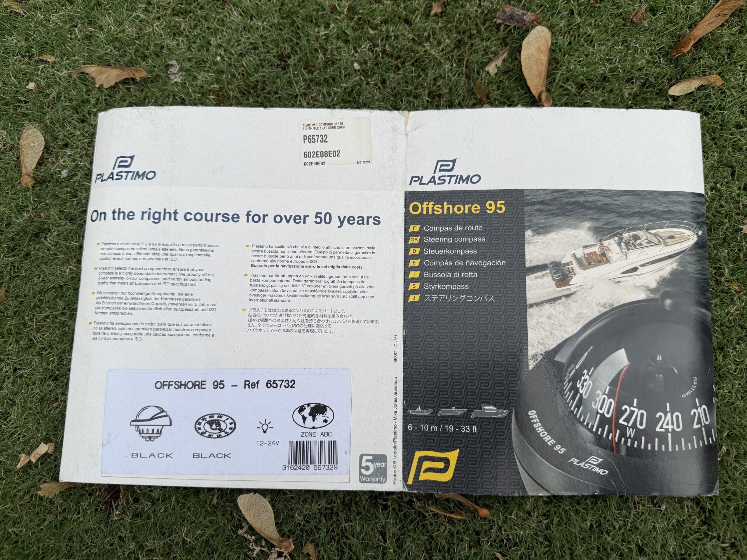 Plastimo Offshore 95 Compass - Image 4