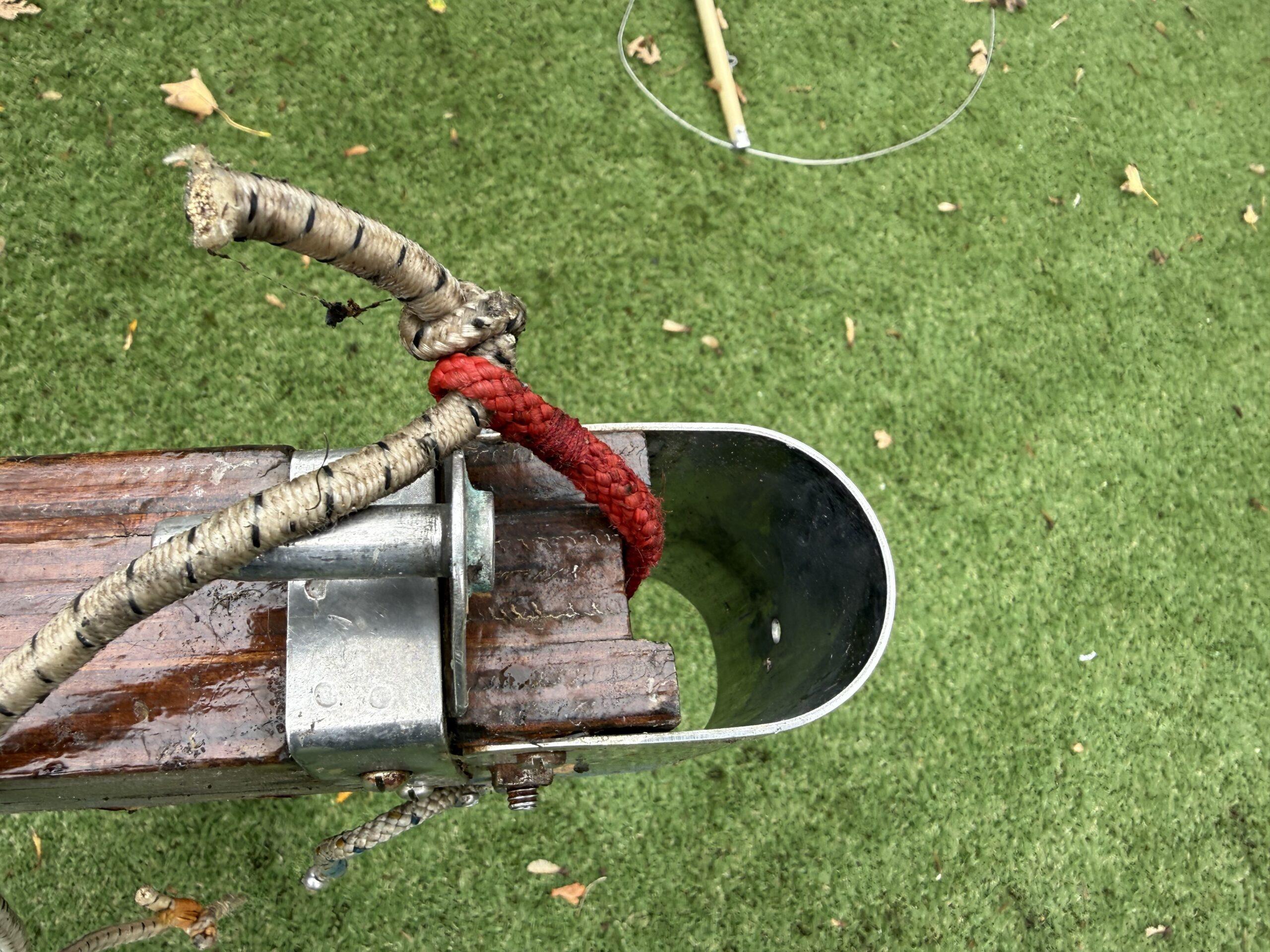 Wooden Rudder from a Wayfarer - Image 2