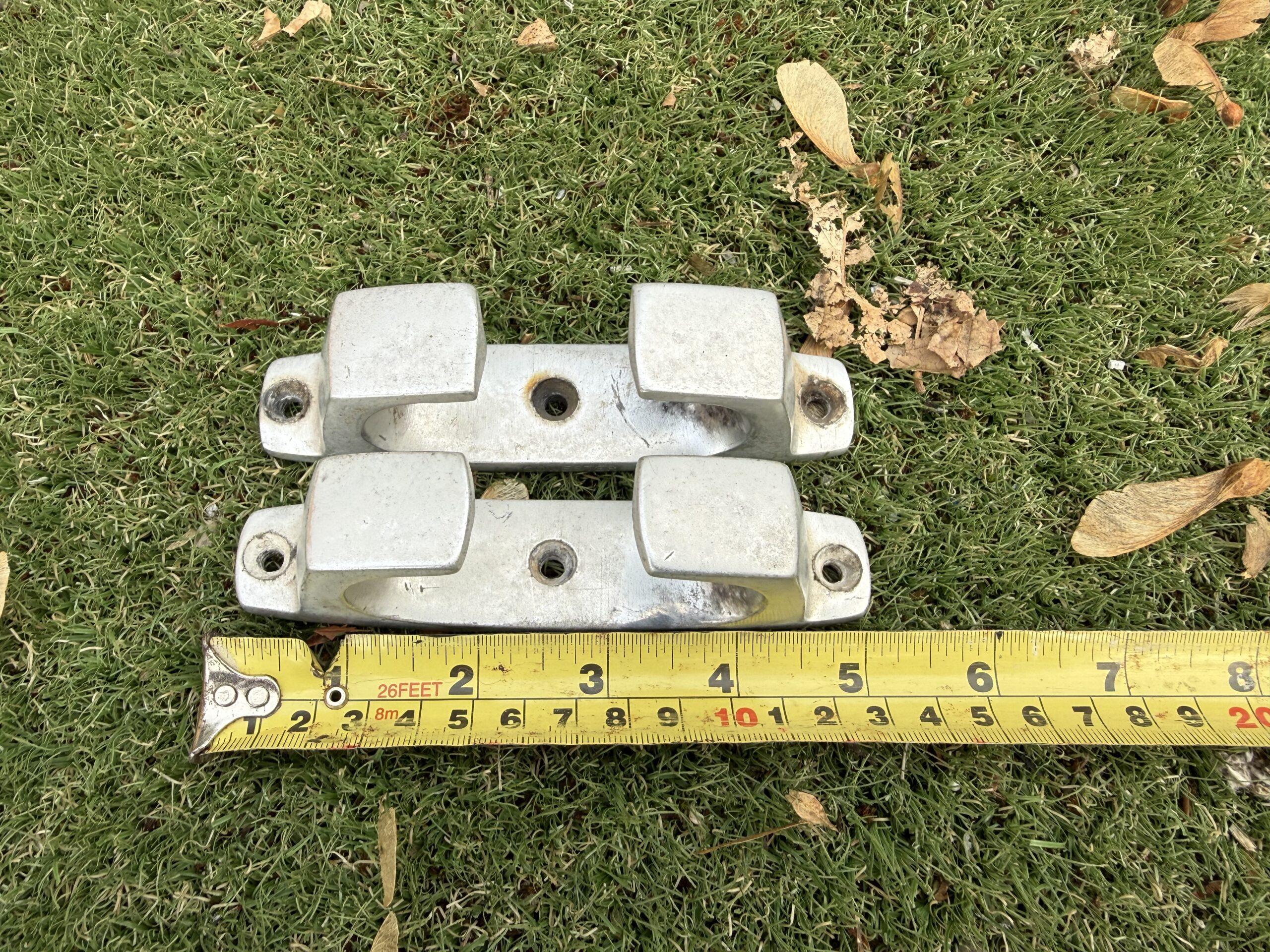 Pair of Aluminium Fairleads