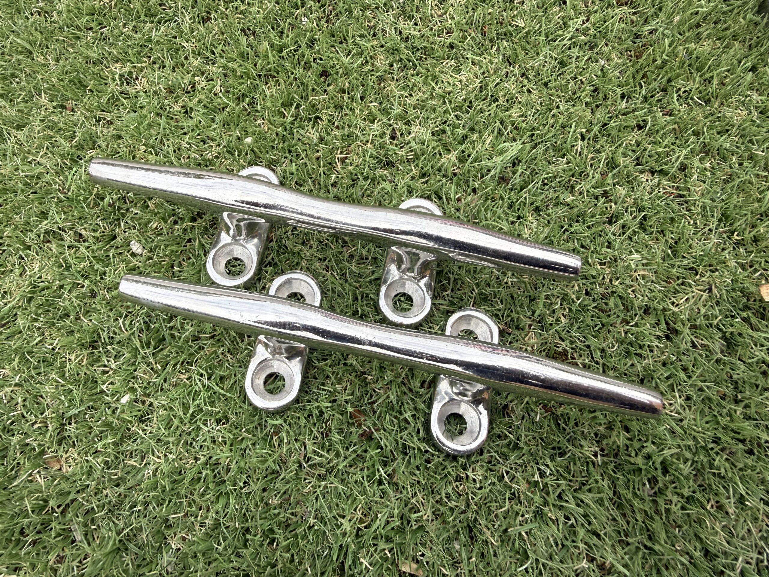 Pair of Stainless Steel Cleats