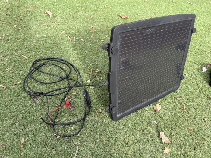 Trickle Charge Solar Panel