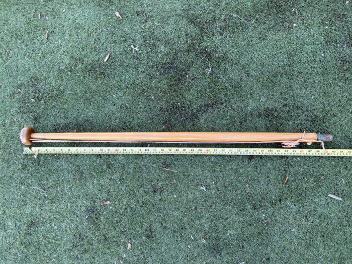 Wooden Flagpole No Flag 101cm