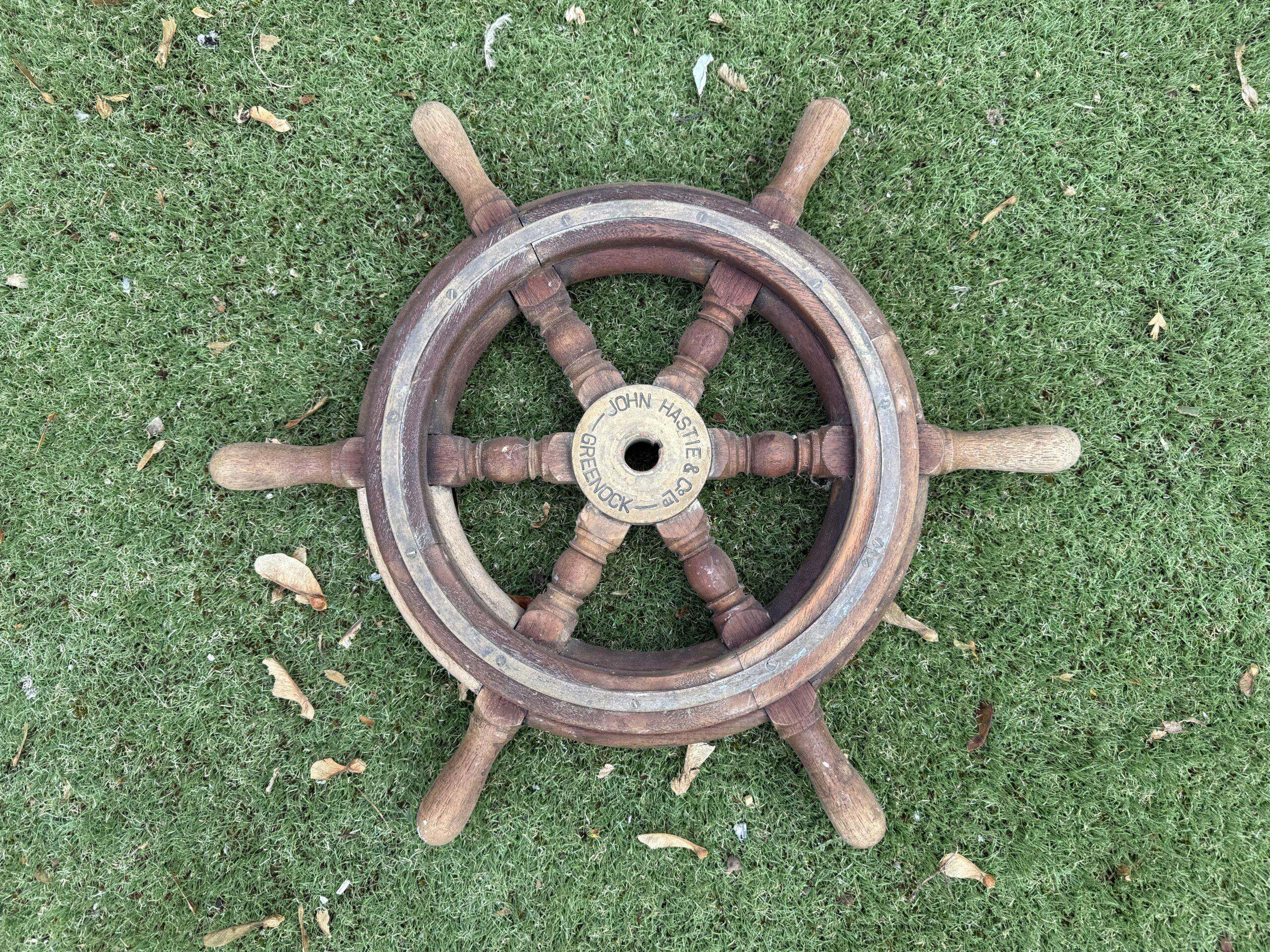 Wooden Ships Wheel - 56cm