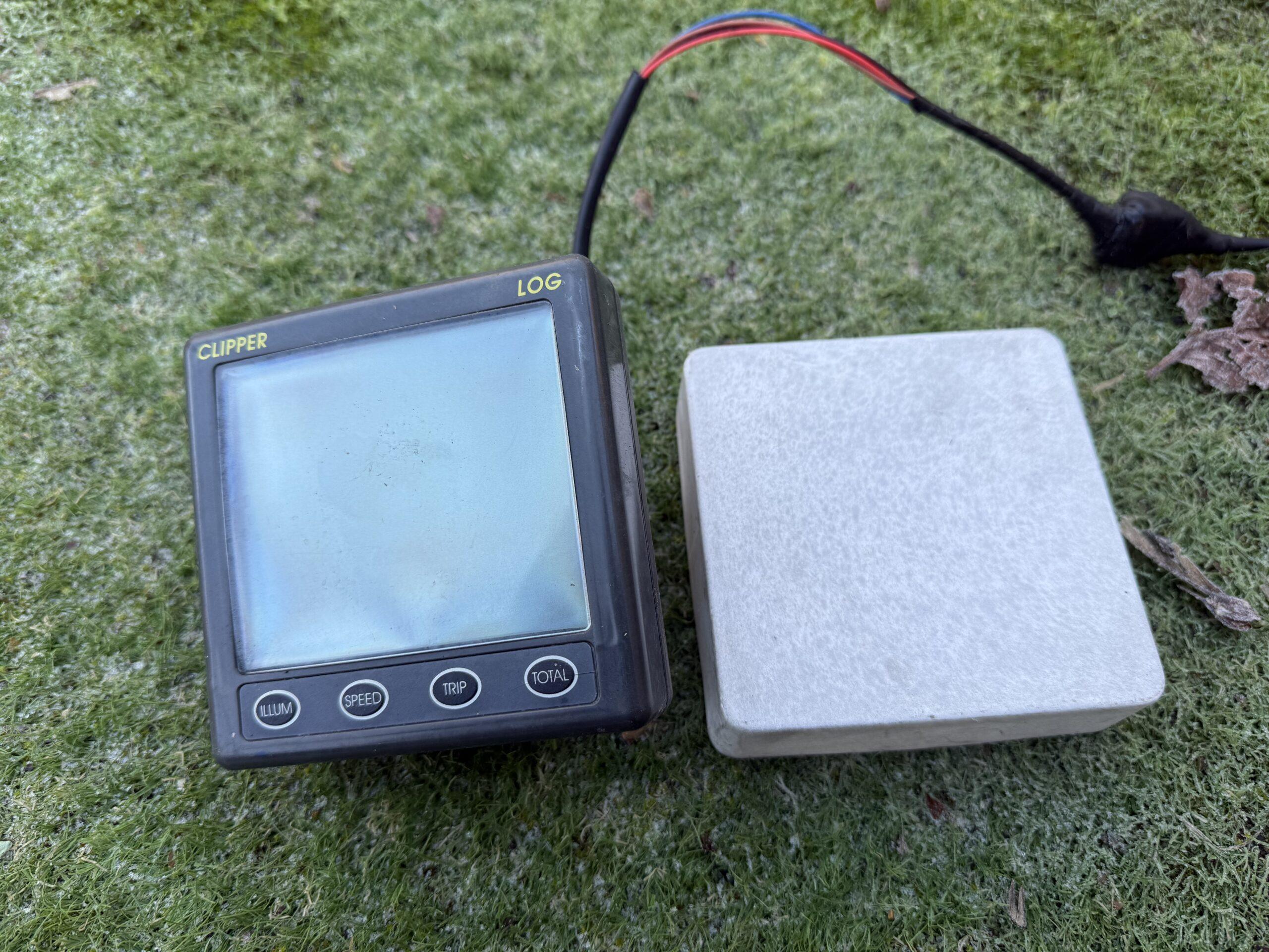 Clipper Log Dispaly with Cover For Sale