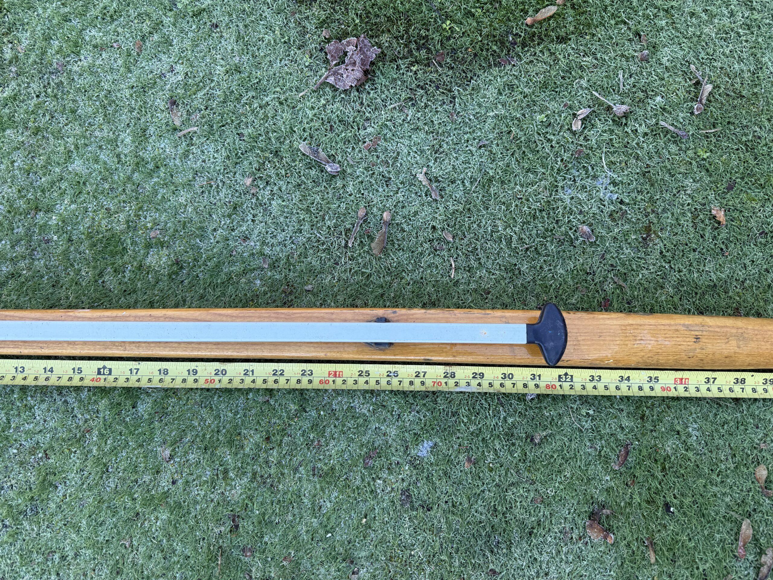 GP14 Wooden Tiller with Extender - 110cm - Image 3