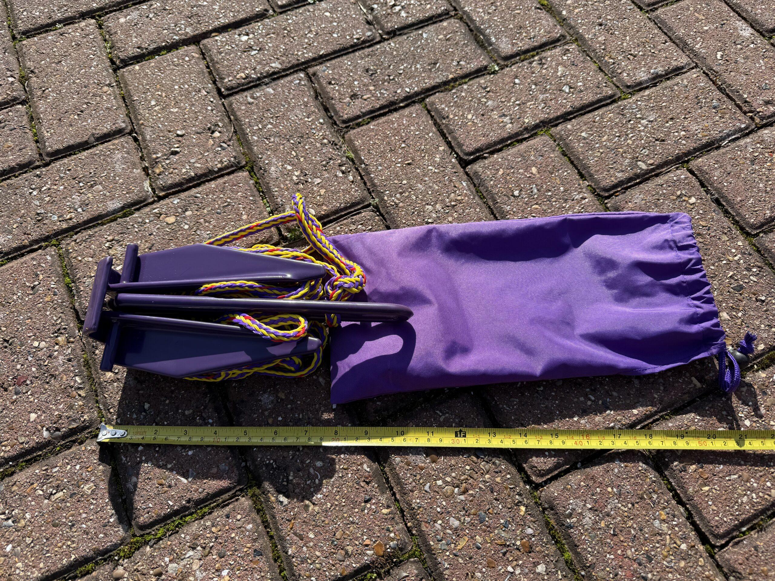 26cm Purple Anchor - Image 2