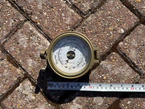 Brass Barometer - Plastimo