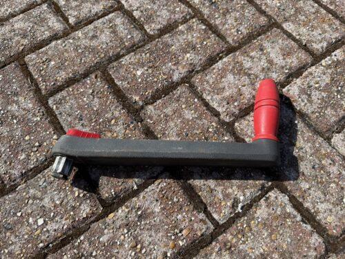 Red and Grey Barton Winch Handle For Sale